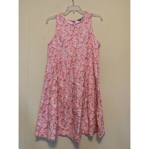 Red/Rust Women's Dress, women's size Small floral print, Dip brand